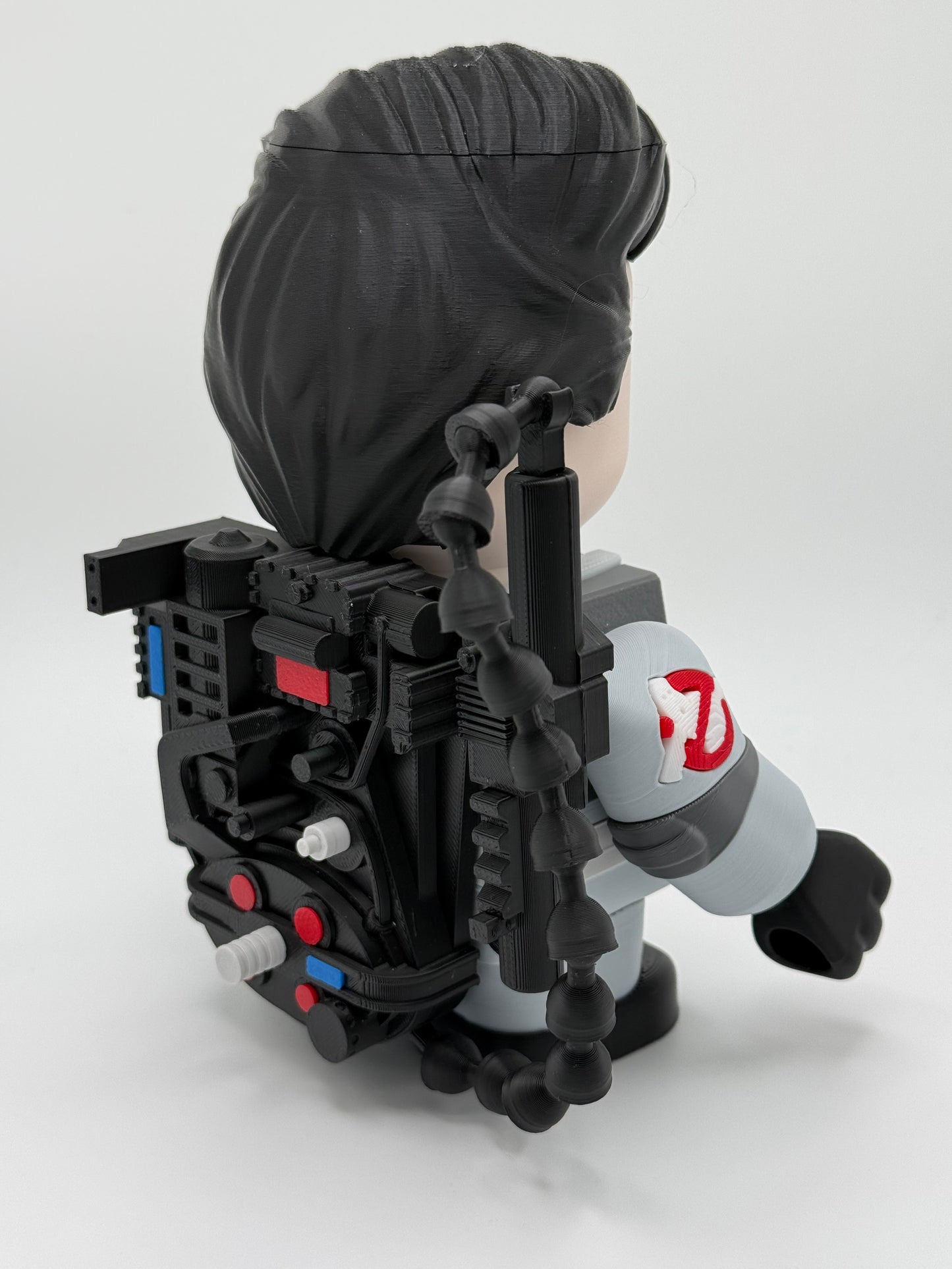 Ghostbuster-Inspired Chunkers 3D Printed Figures | 6.5-Inch Collectible Figurines with Proton Pack & Ghost Trap