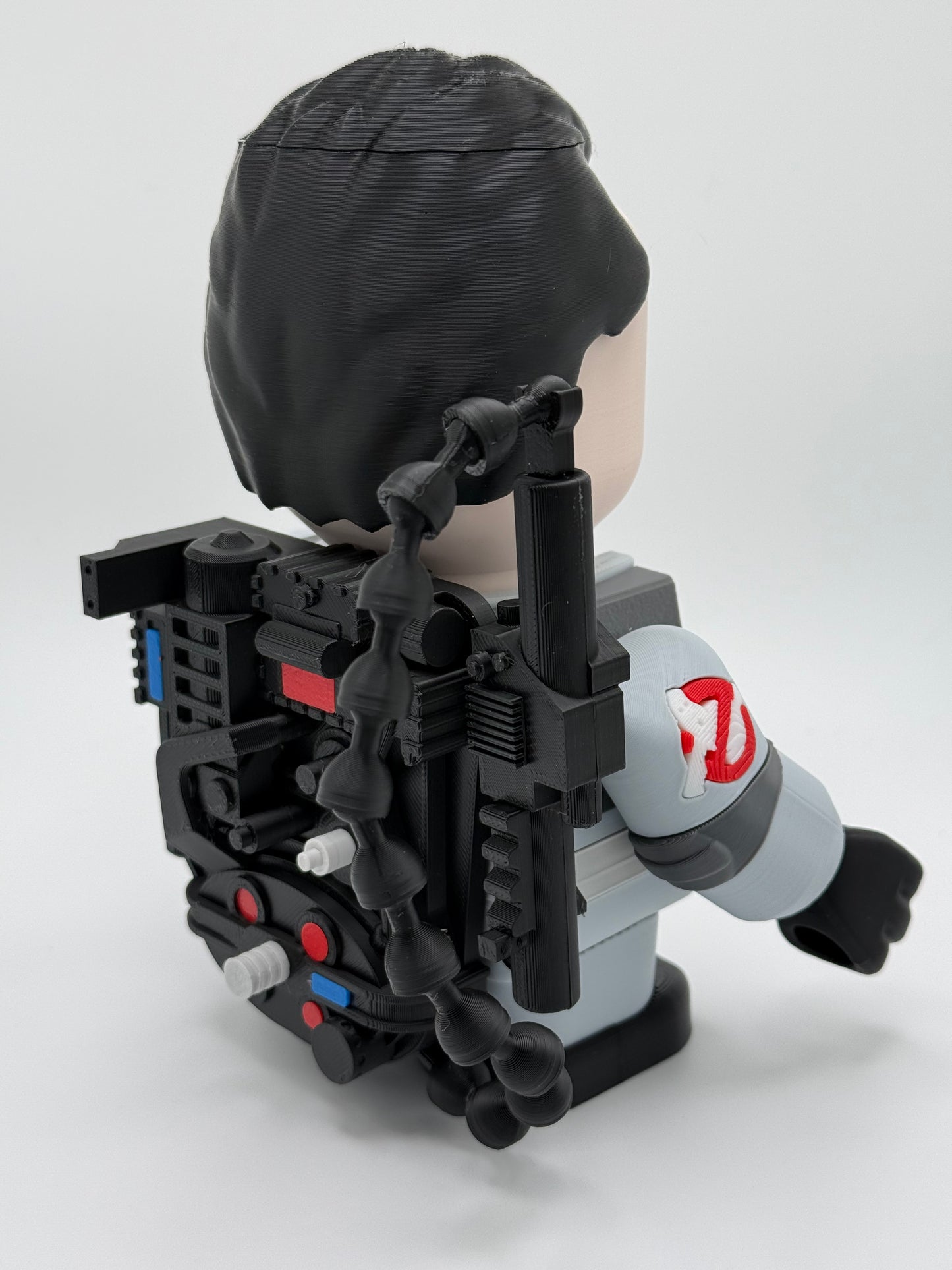 Ghostbuster-Inspired Chunkers 3D Printed Figures | 6.5-Inch Collectible Figurines with Proton Pack & Ghost Trap