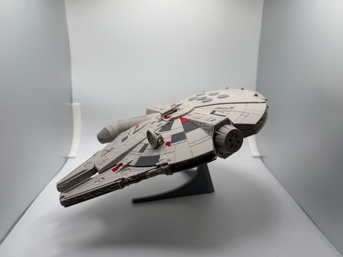 Millennium Falcon Desktop Model Kit | 12-Inch Starship Model Assembled or DIY Kit