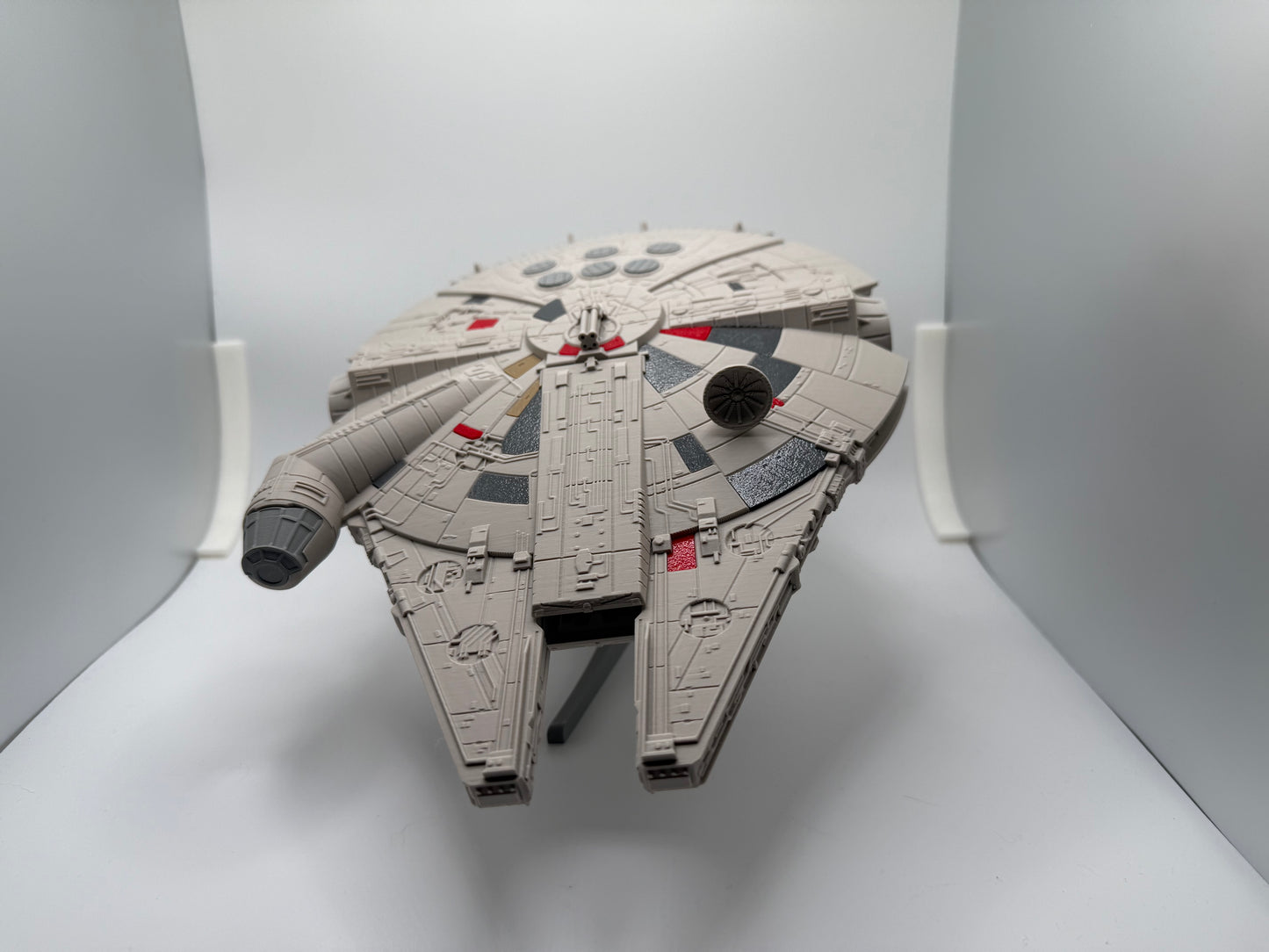 Millennium Falcon Desktop Model Kit | 12-Inch Starship Model Assembled or DIY Kit