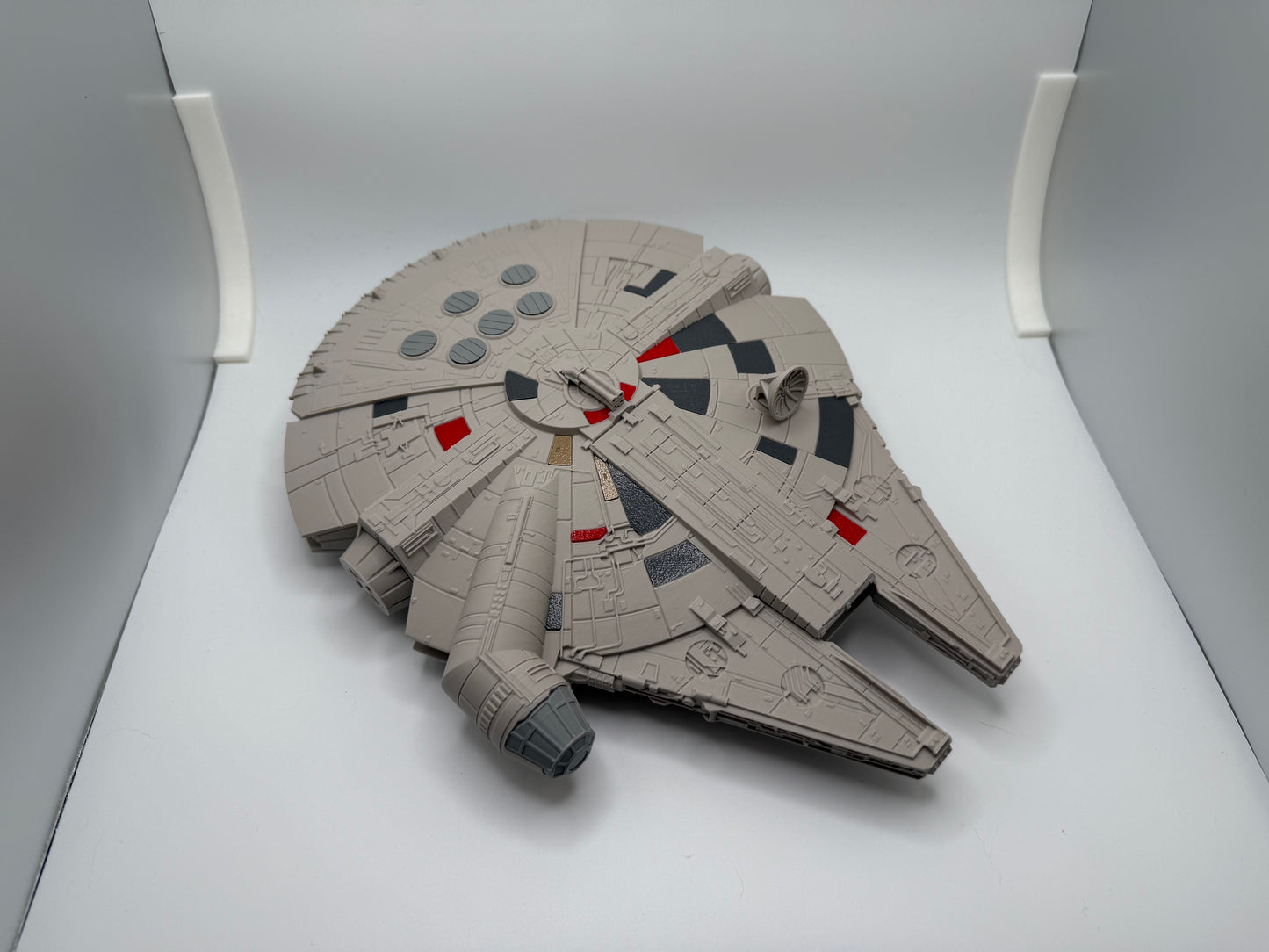 Millennium Falcon Desktop Model Kit | 12-Inch Starship Model Assembled or DIY Kit