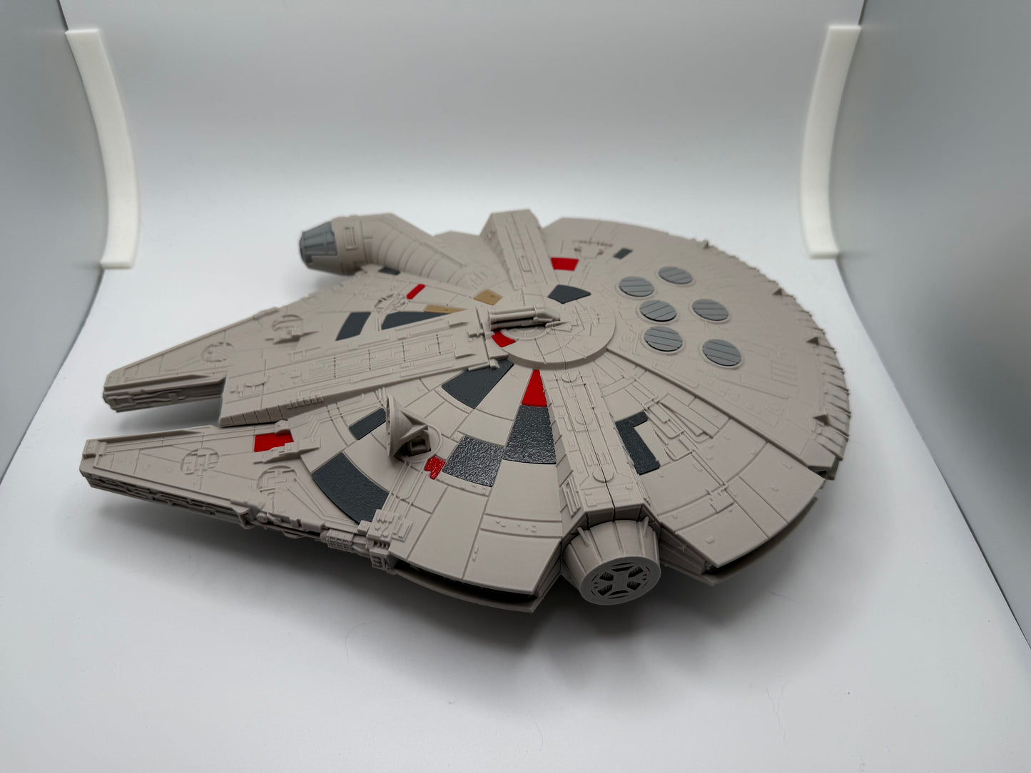 Millennium Falcon Desktop Model Kit | 12-Inch Starship Model Assembled or DIY Kit