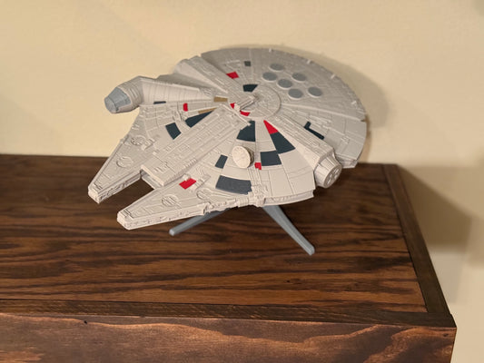 Millennium Falcon Desktop Model Kit | 12-Inch Starship Model Assembled or DIY Kit