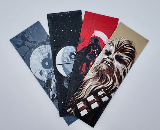 Galactic Hero Bookmarks – 3D Printed Sci-Fi-Inspired Bookmark Collection | Choose Your Favorite or Buy the Set